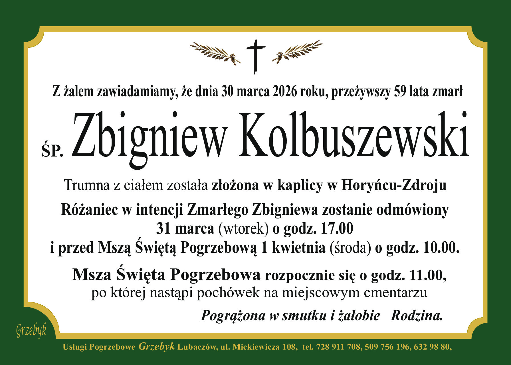 Zbigniew Kolbuszewski