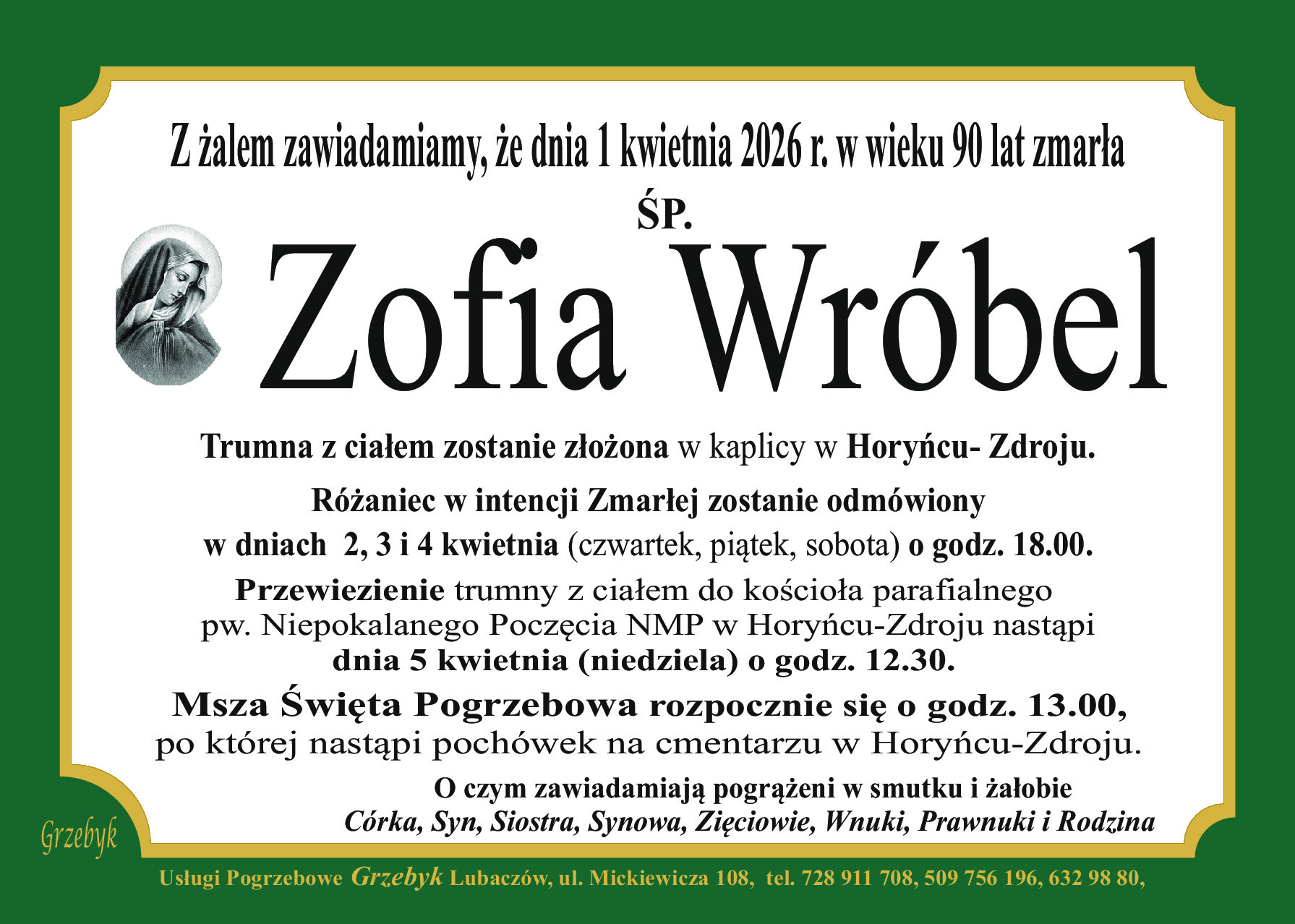 Zofia Wróbel