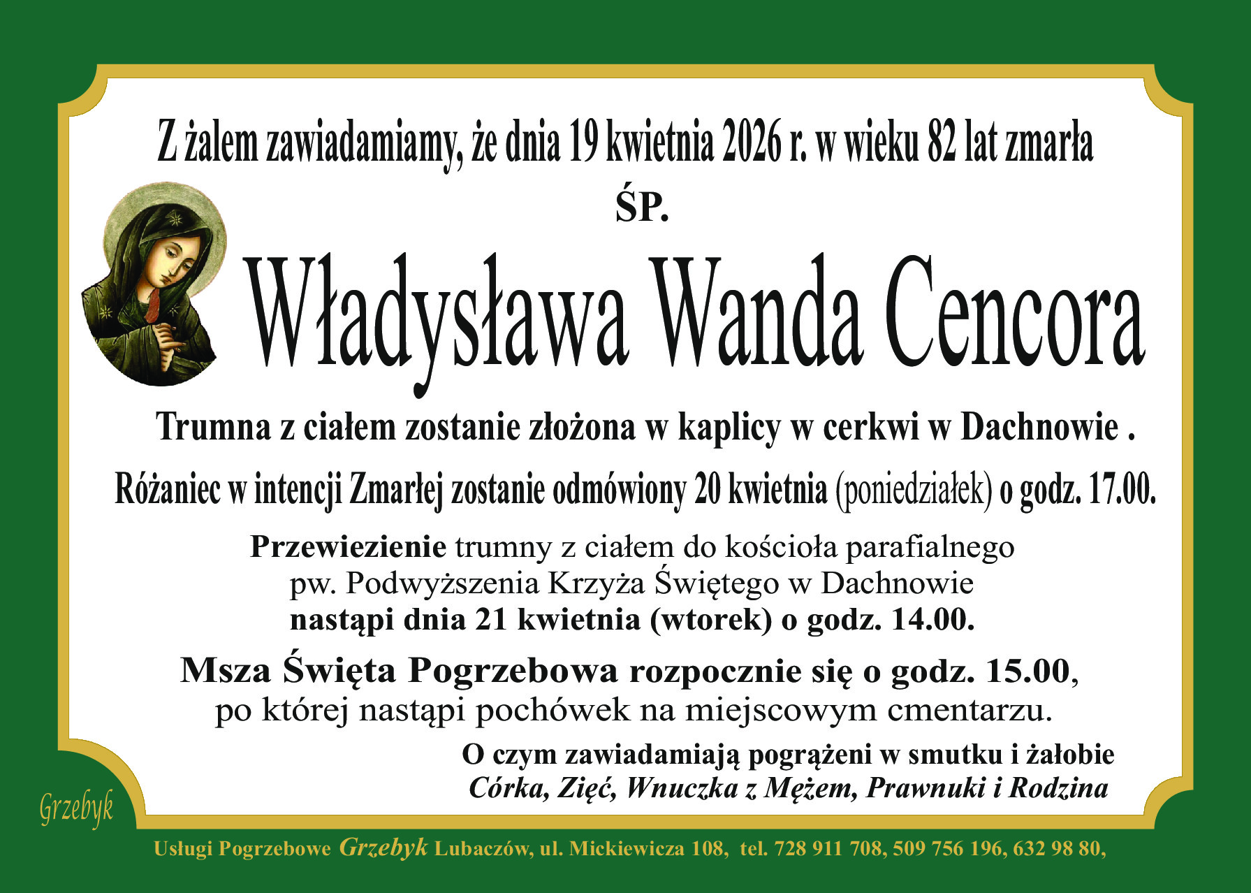 Władysława Wanda Cencora