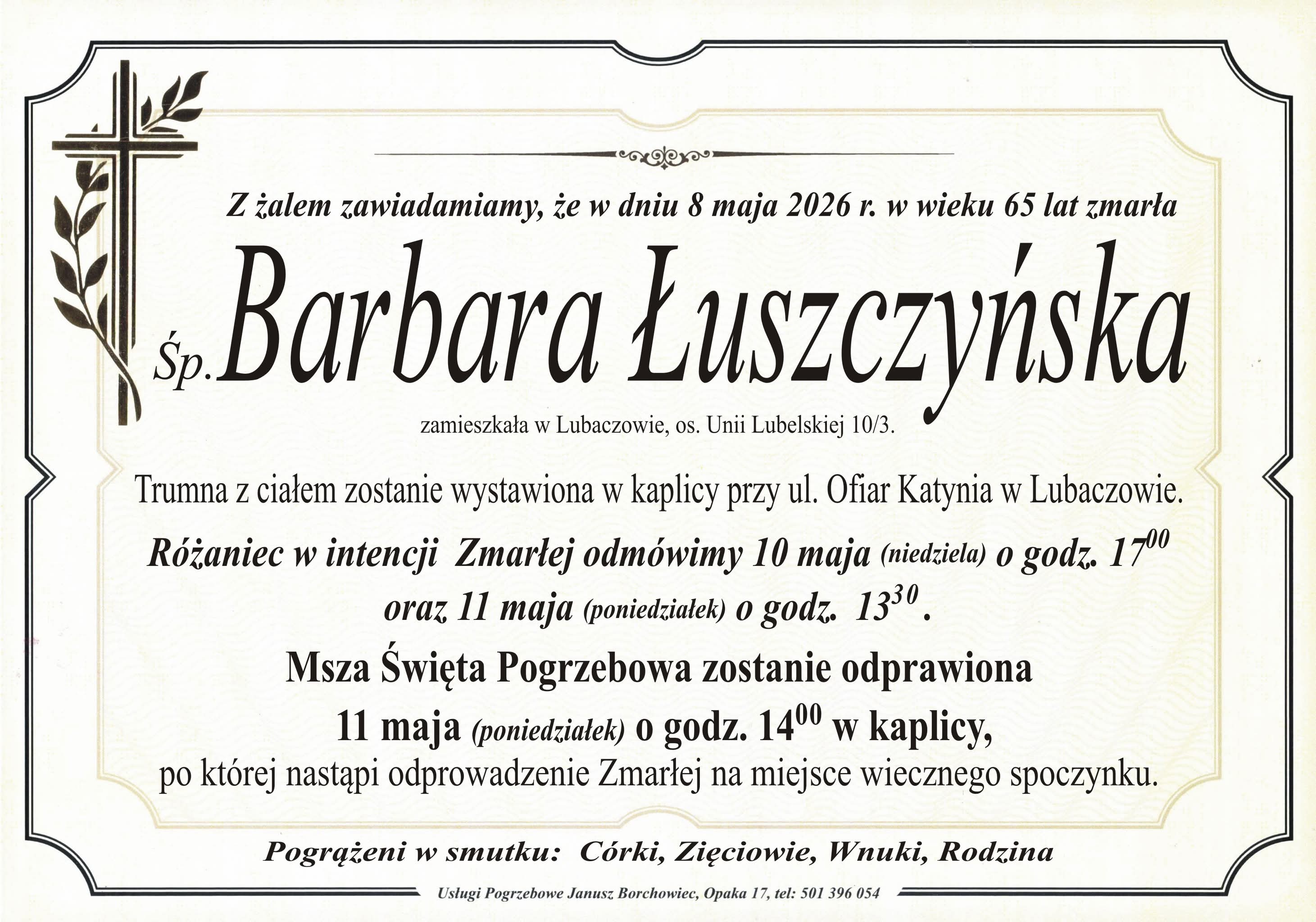 Barbara Łuszczynska