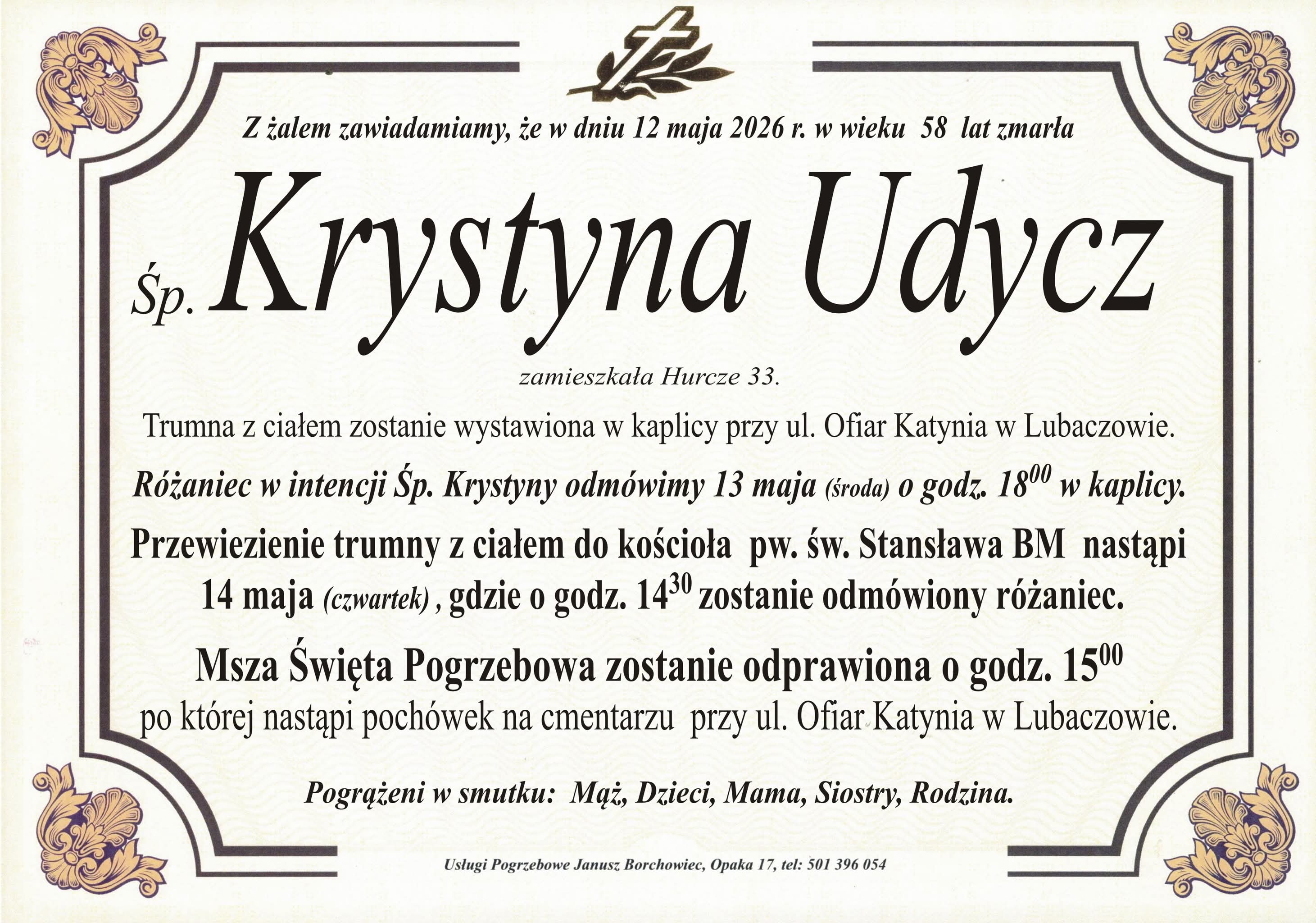 Krystyna Udycz