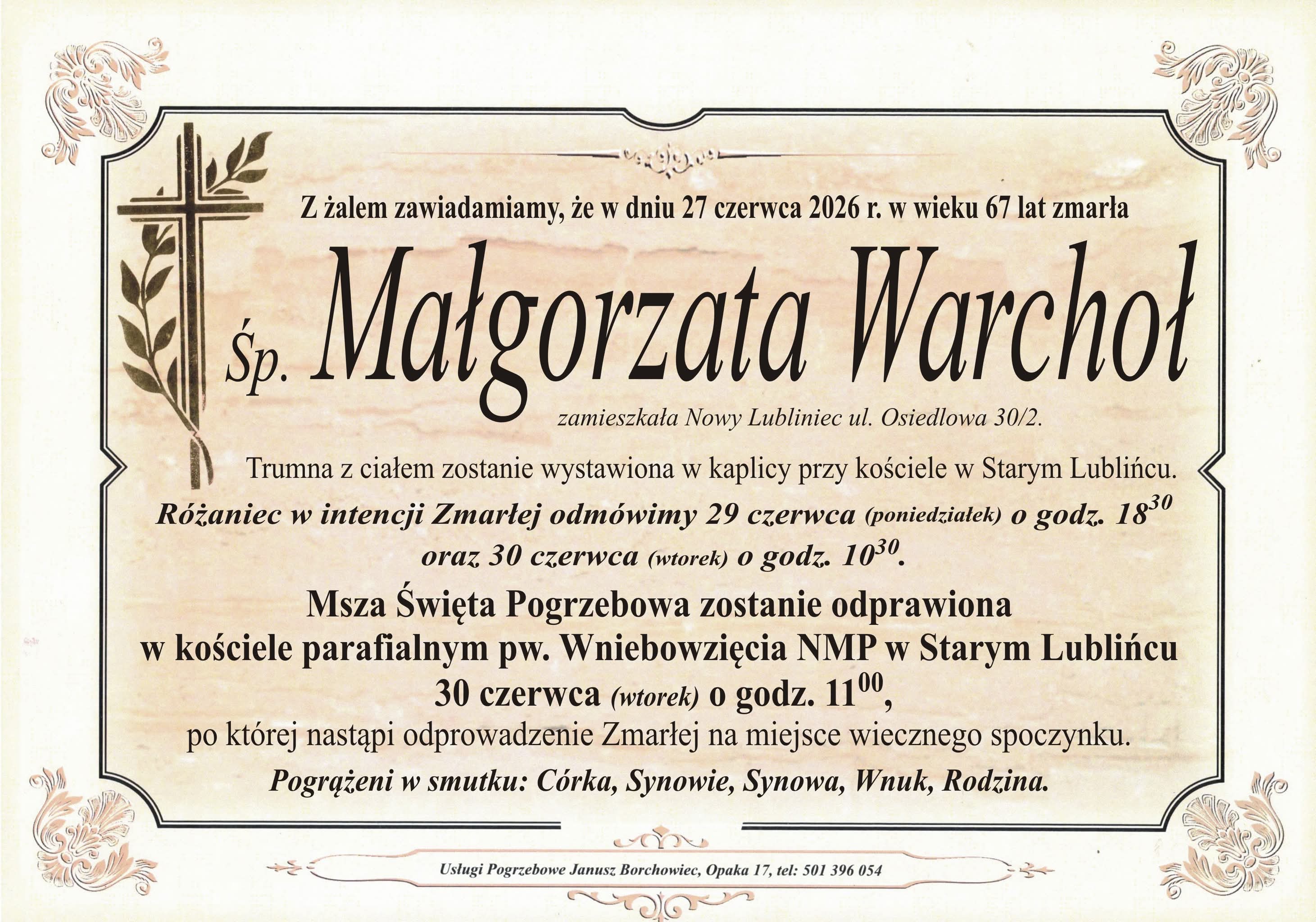 Małgorzata Warchoł