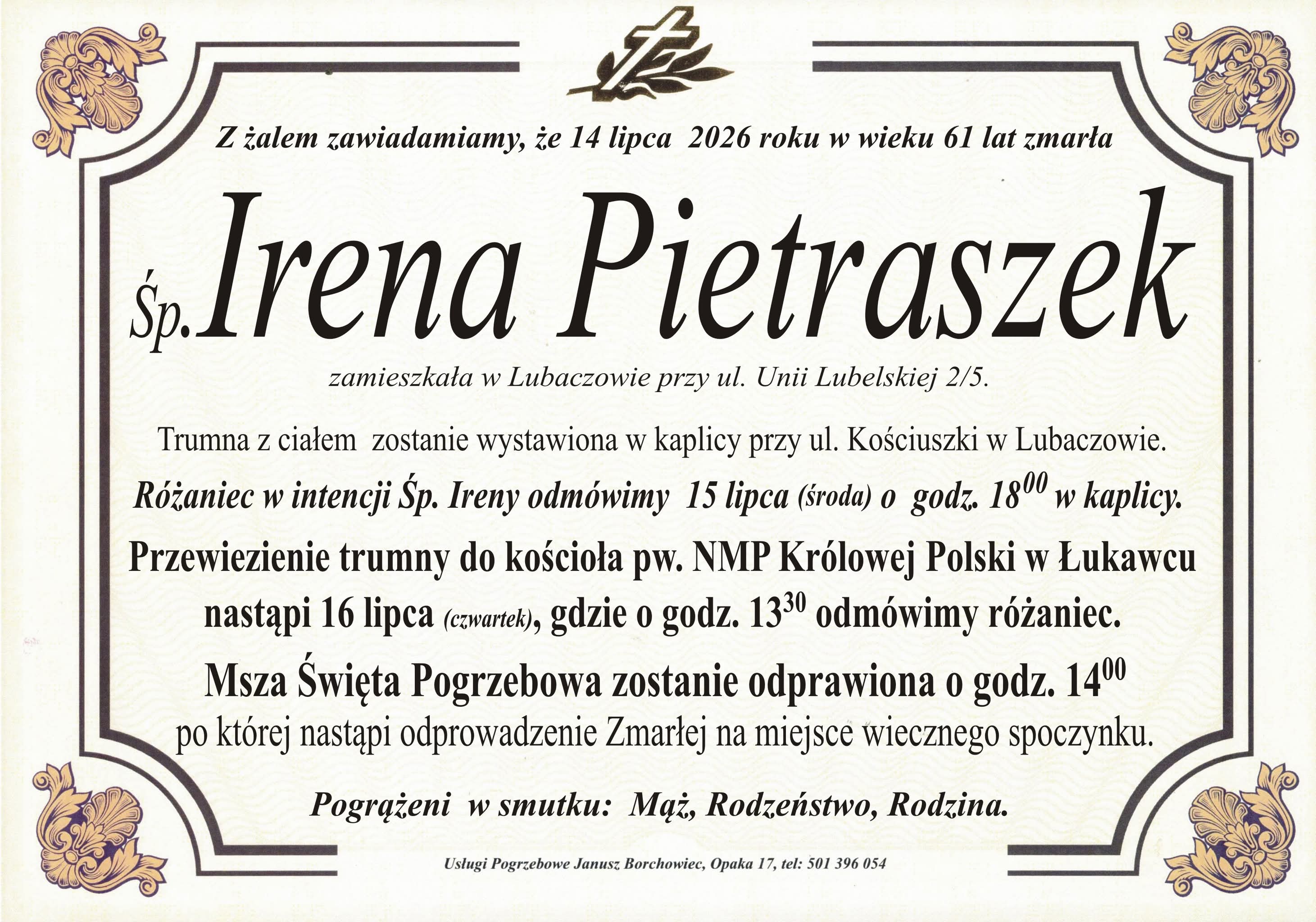 Irena Pietraszek