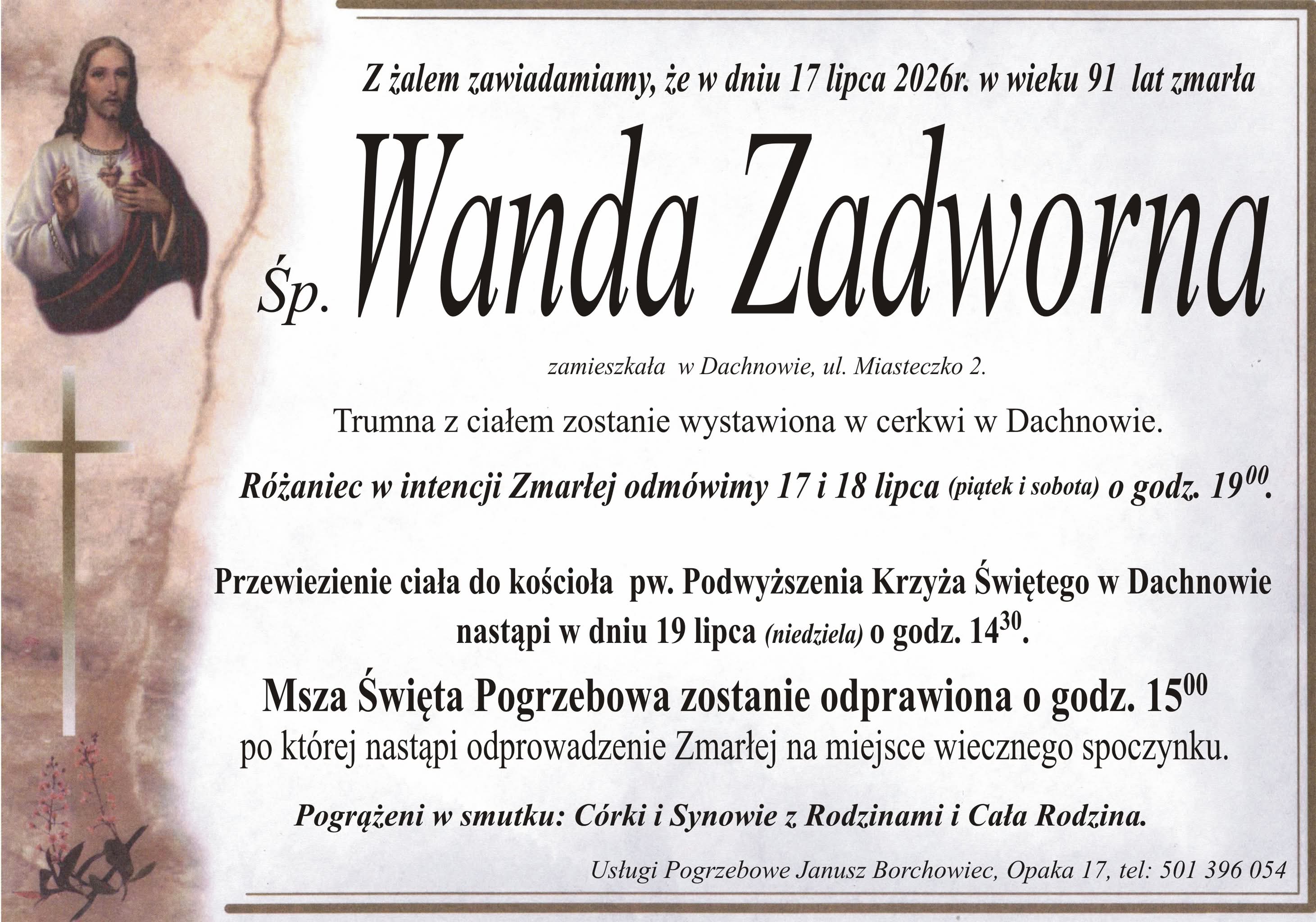 Wanda Zadworna