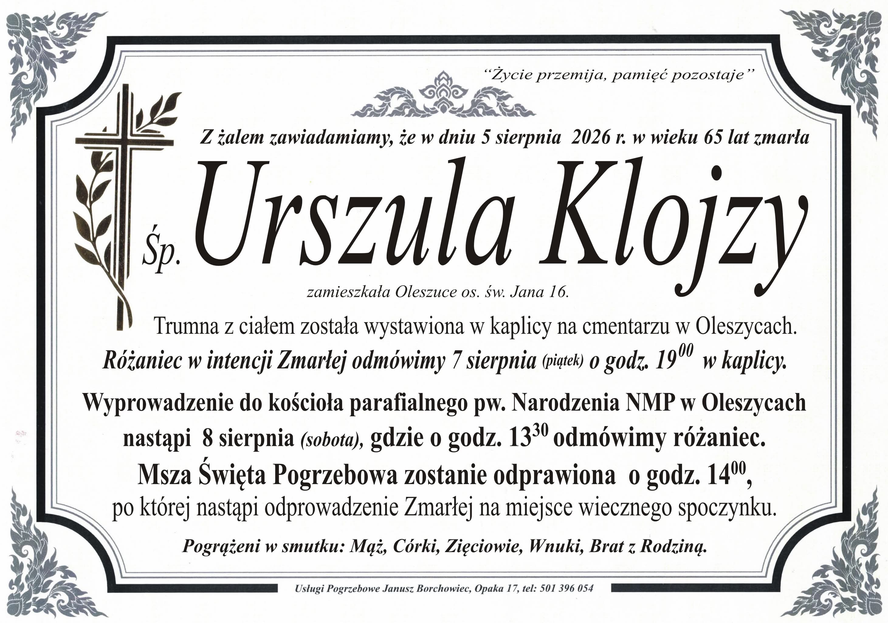 Urszula Klojzy
