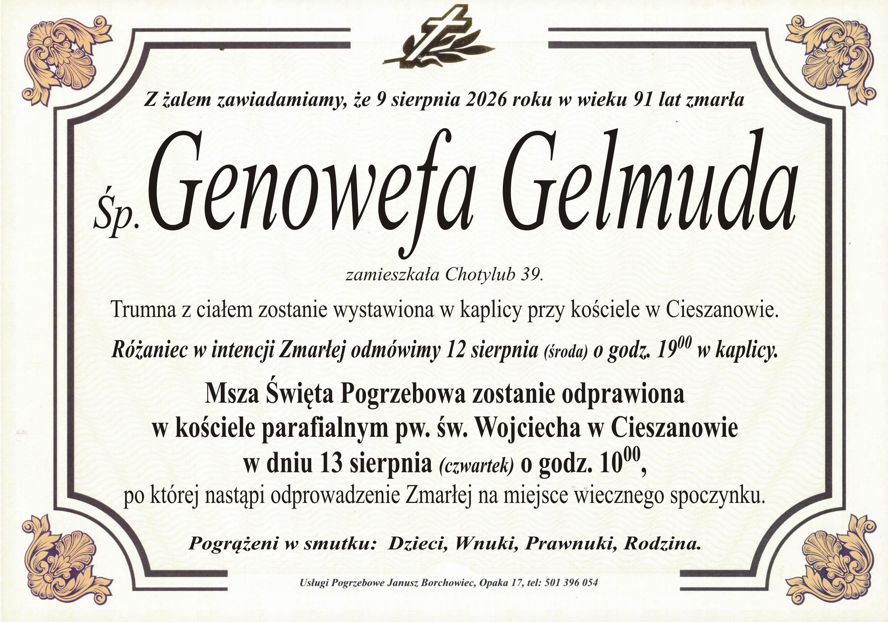 Genowefa Gelmuda