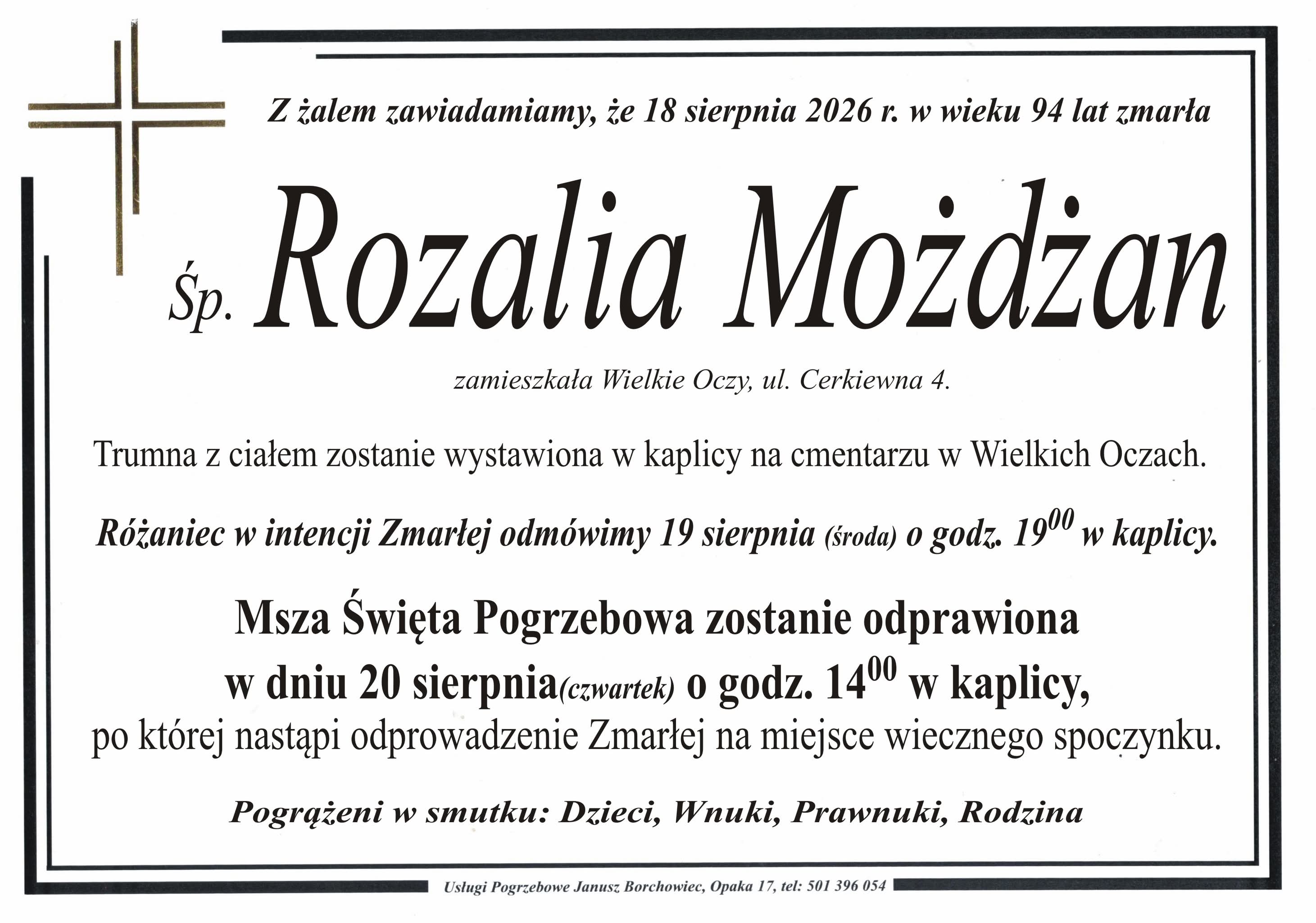 Rozalia Możdżan