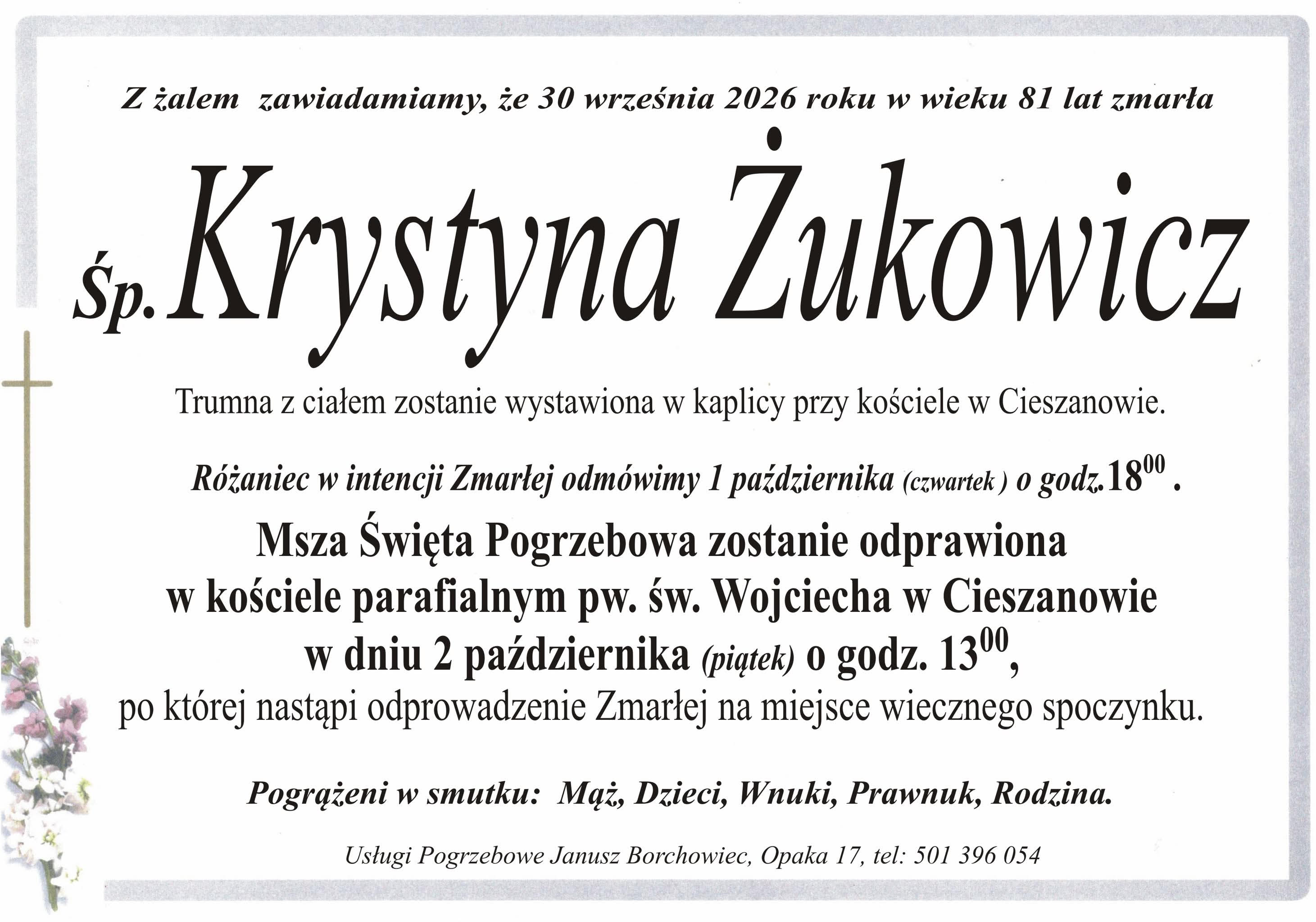 Krystyna Żukowicz