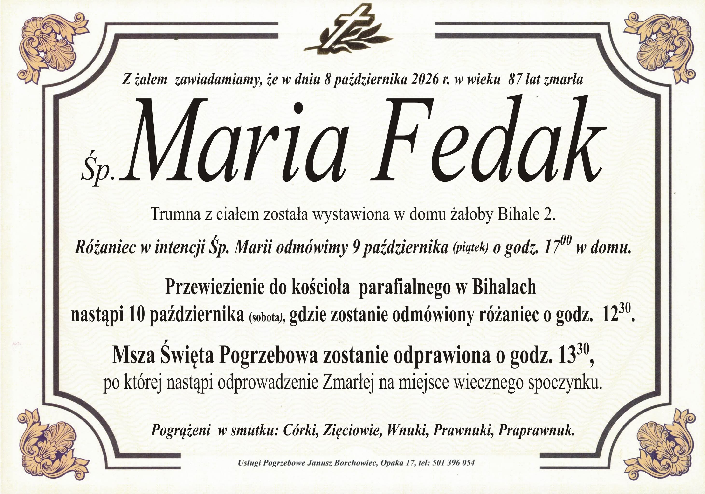 Maria Fedak