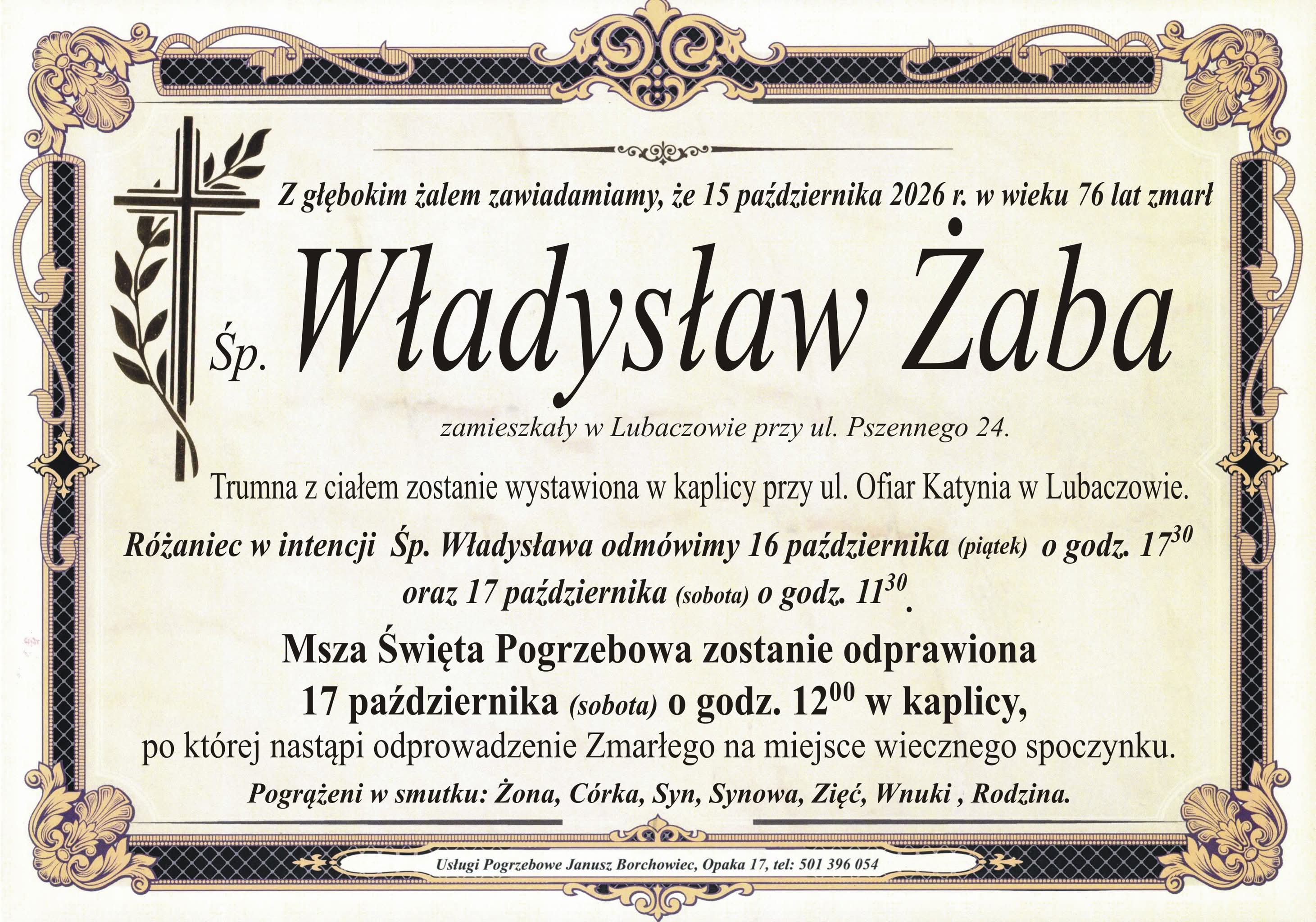Władysław Żaba