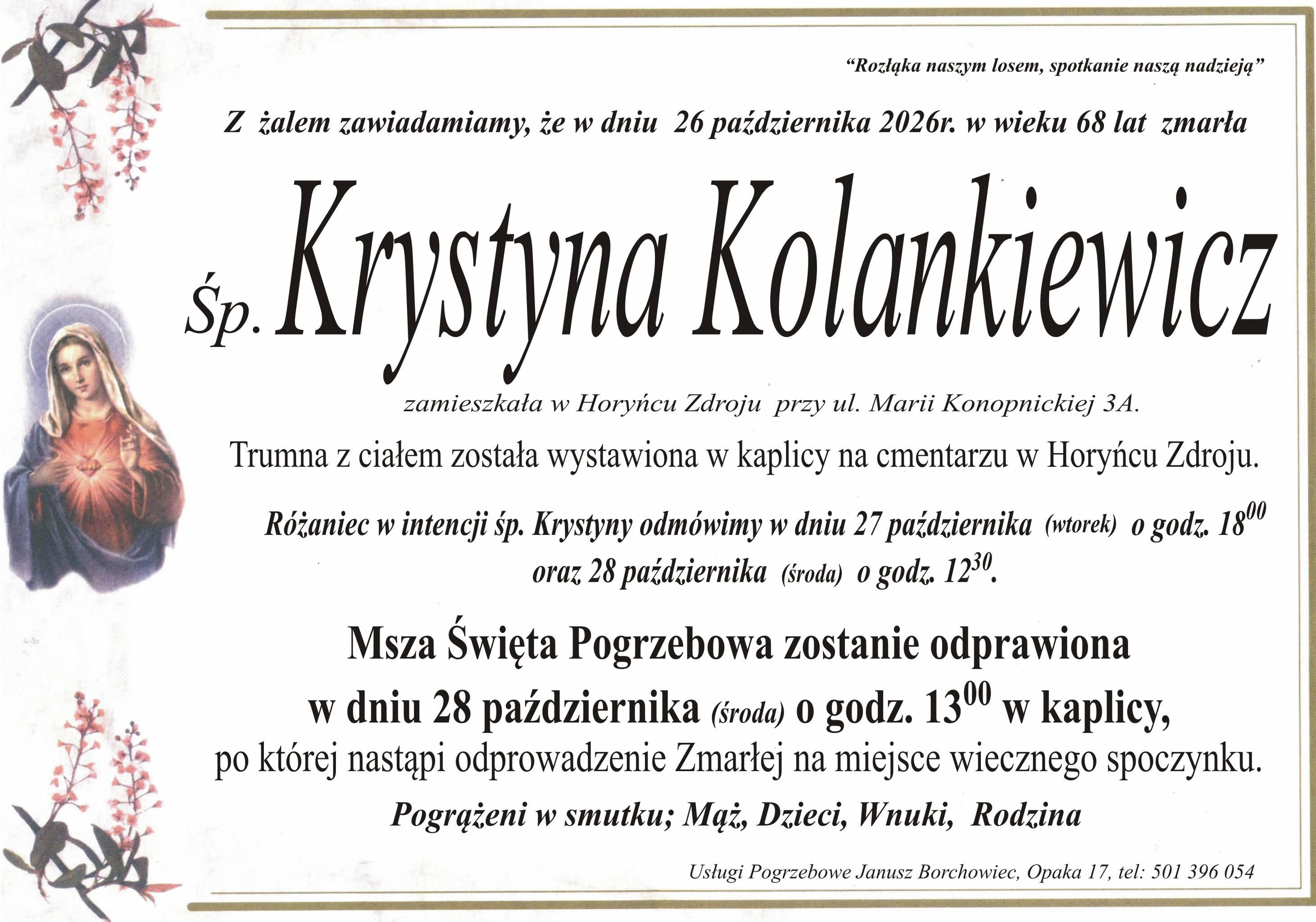 Krystyna Kolankiewicz