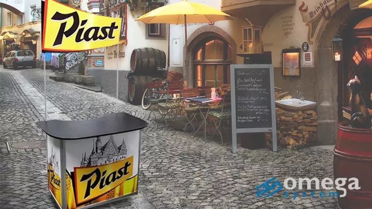 Atrakcyjna forma promowania produktów. Odkryj oryginalne trybunki reklamowe