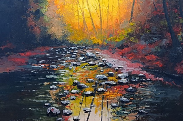 Jedna z prac Piotra Kisały