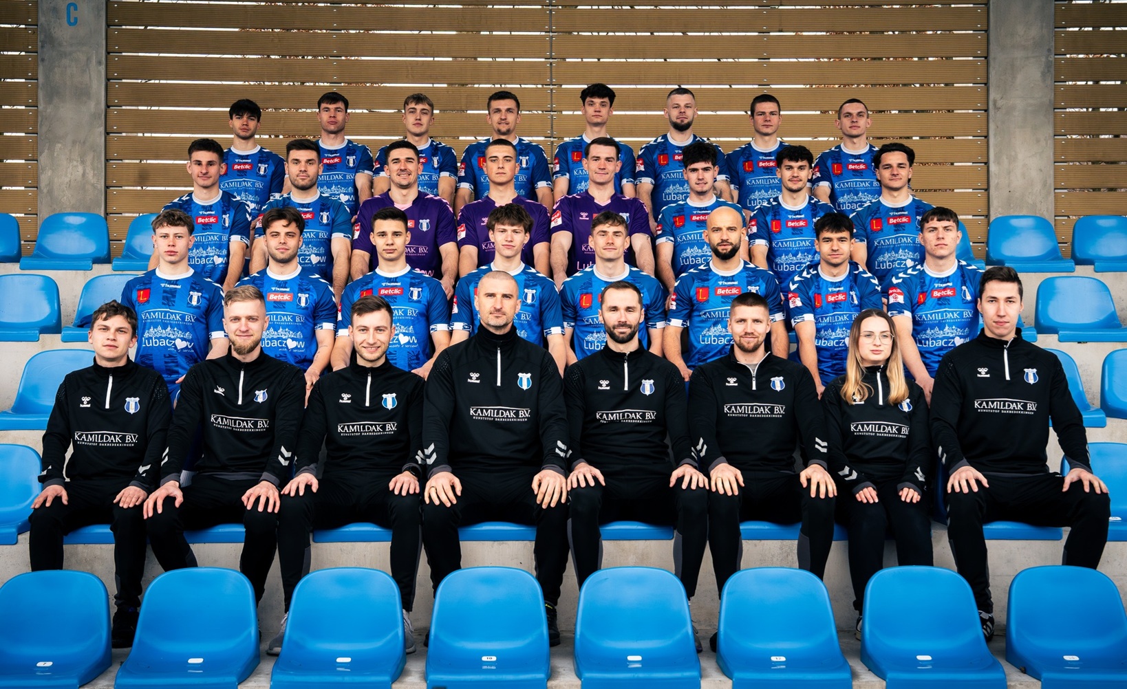 Kadra Pogoni-Sokoła Lubaczów na rundę wiosenną fot. Pogoń-Sokół Lubaczów