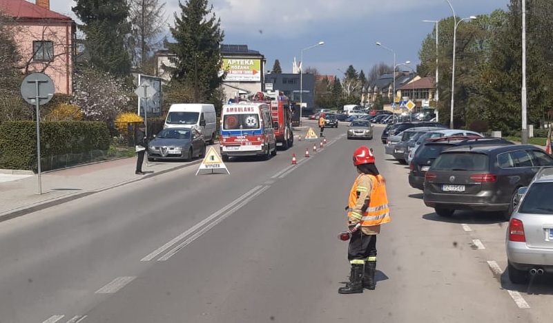 Zdjęcie z miejsca zdarzenia fot. czytelnik zlubaczowa.pl