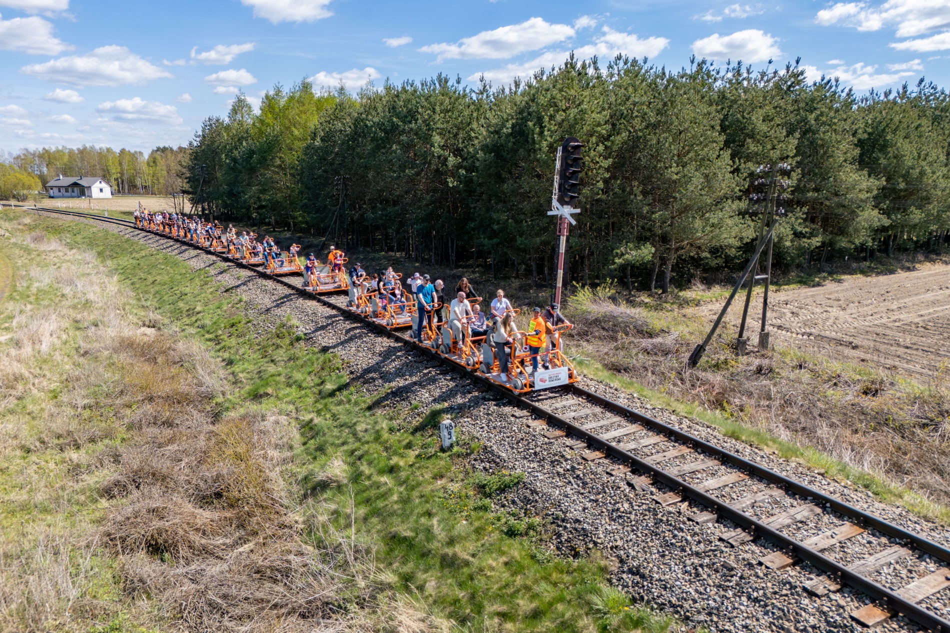 Roztoczańskie Drezyny Rowerowe fot. archiwum