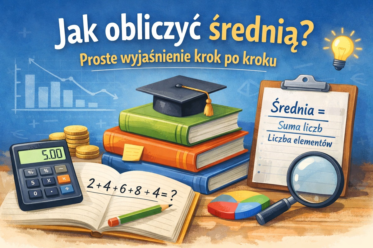Jak obliczyć średnią – proste wyjaśnienie krok po kroku